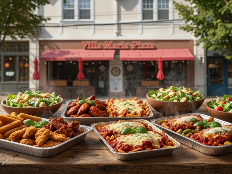 Catering - Villa Maria Pizza located in Larchmont NY