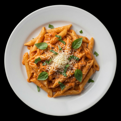 Villa Maria Pizza Larchmont Plate of Penne a la Vodka